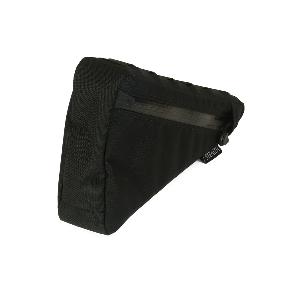 Wedge frame bag for mtb