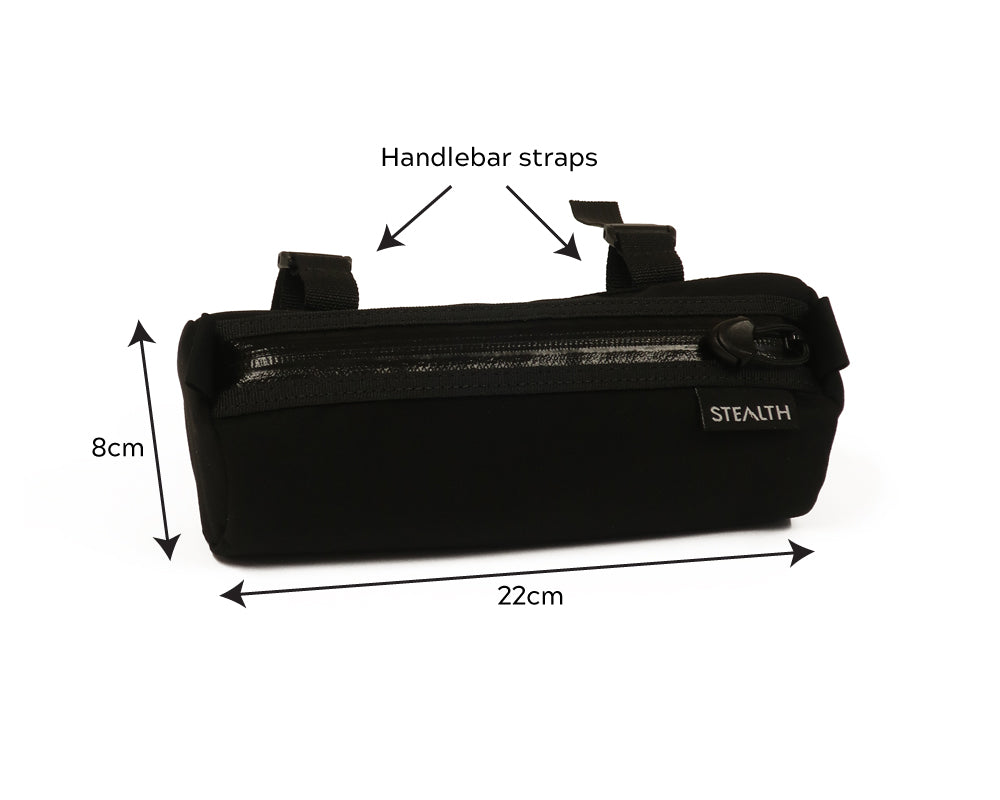 Kebag infographic showing dimensions