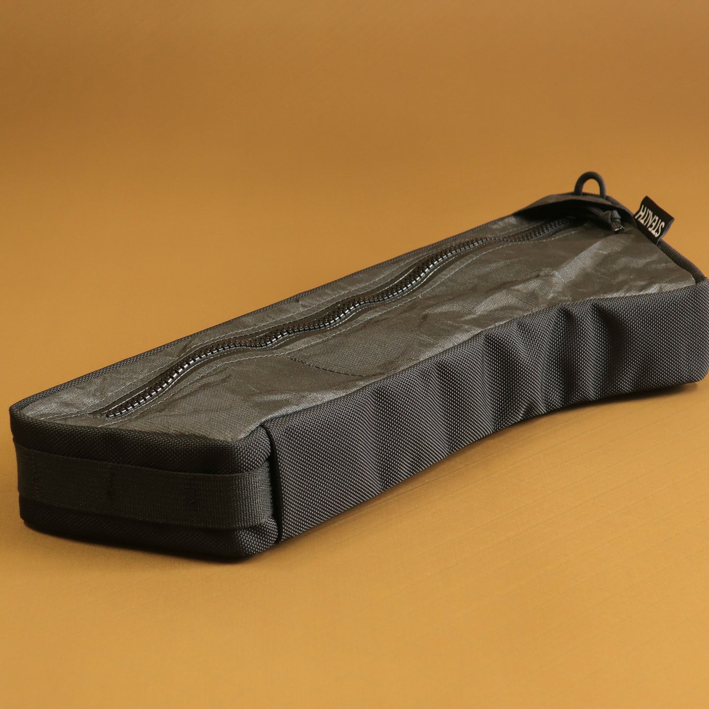Custom half frame bag for Crowe Rishworth with single water-resistant zip made by Stealth Wellington NZ
