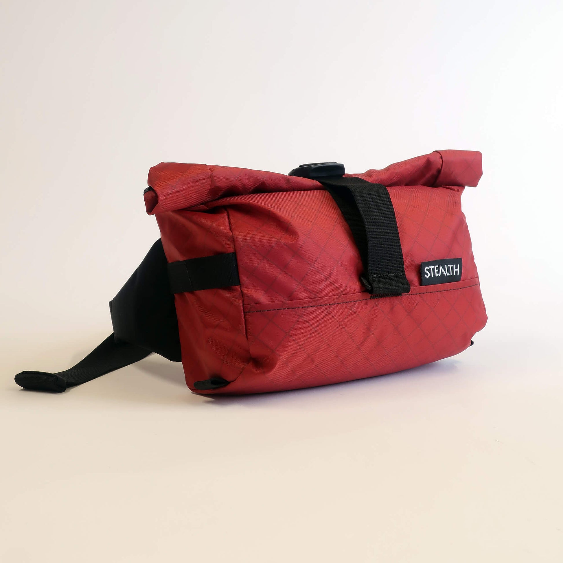 Hightop bumbag brick red