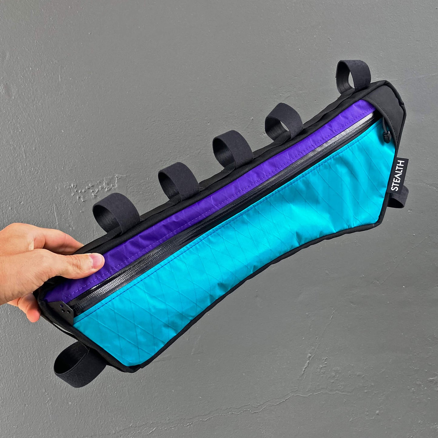 Multicolour frame bag