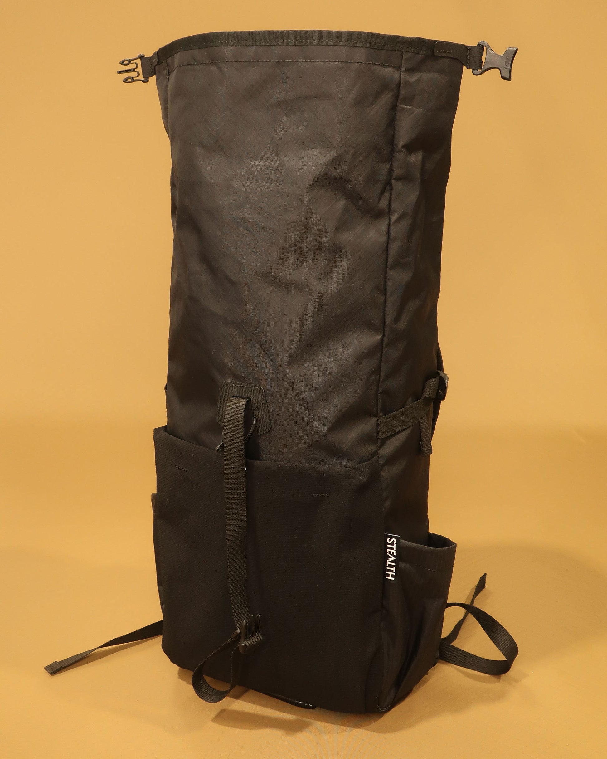 Rata 25 backpack open showing full height of bag made by Stealth Wellington NZ