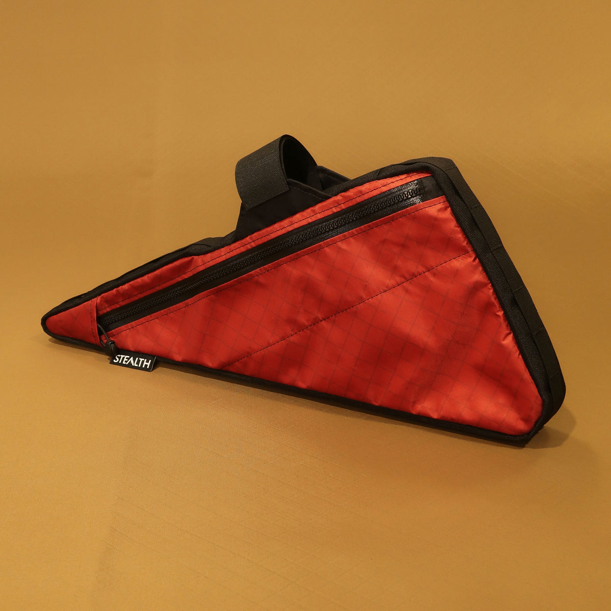Custom double compartment full frame bag with map and phone pocket for a Specialized Epic World Cup full suspension bike