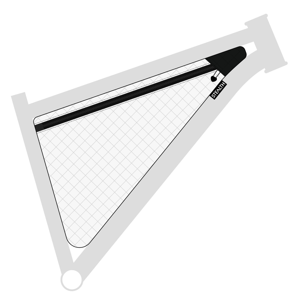 Stealth custom frame bag illustrated preview