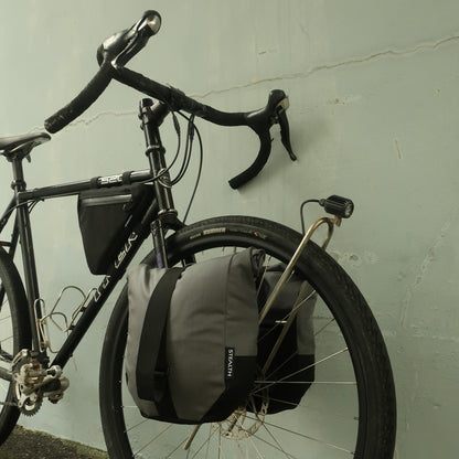 Mountain Panniers on touring bike