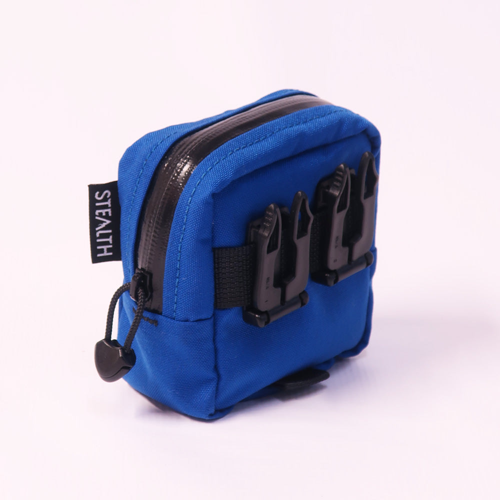 Zipped pocket shown with attachment pack